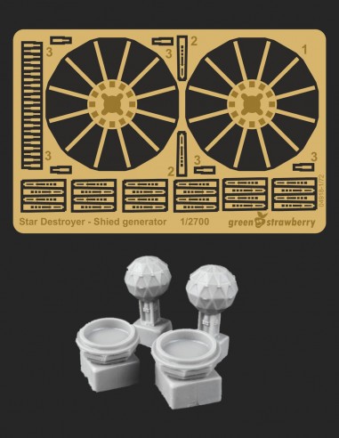 Star Destroyer - Shield generator Greenstrawberry-most realistic sci-fi and photoetch models