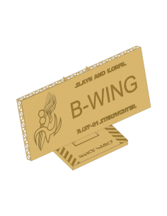 Label ”A/SF-01 B-Wing Starfighter”  Greenstrawberry-most realistic sci-fi and photoetch models 2