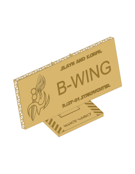 Label ”A/SF-01 B-Wing Starfighter”