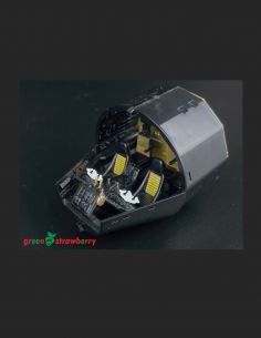 YT-1300 "Millennium Falcon" PG - Cockpit & gun wells -Greenstrawberry-most realistic sci-fi and photoetch models 2