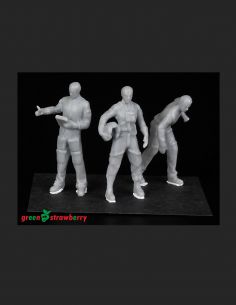 Hangar crew vol.I 
 - Greenstrawberry-most realistic sci-fi and photoetch models 2