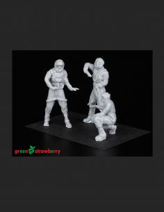 Hangar crew vol.II -Greenstrawberry-most realistic sci-fi and photoetch models 2