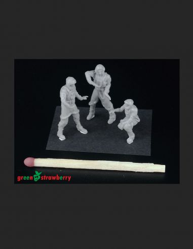 Hangar crew vol.II -Greenstrawberry-most realistic sci-fi and photoetch models