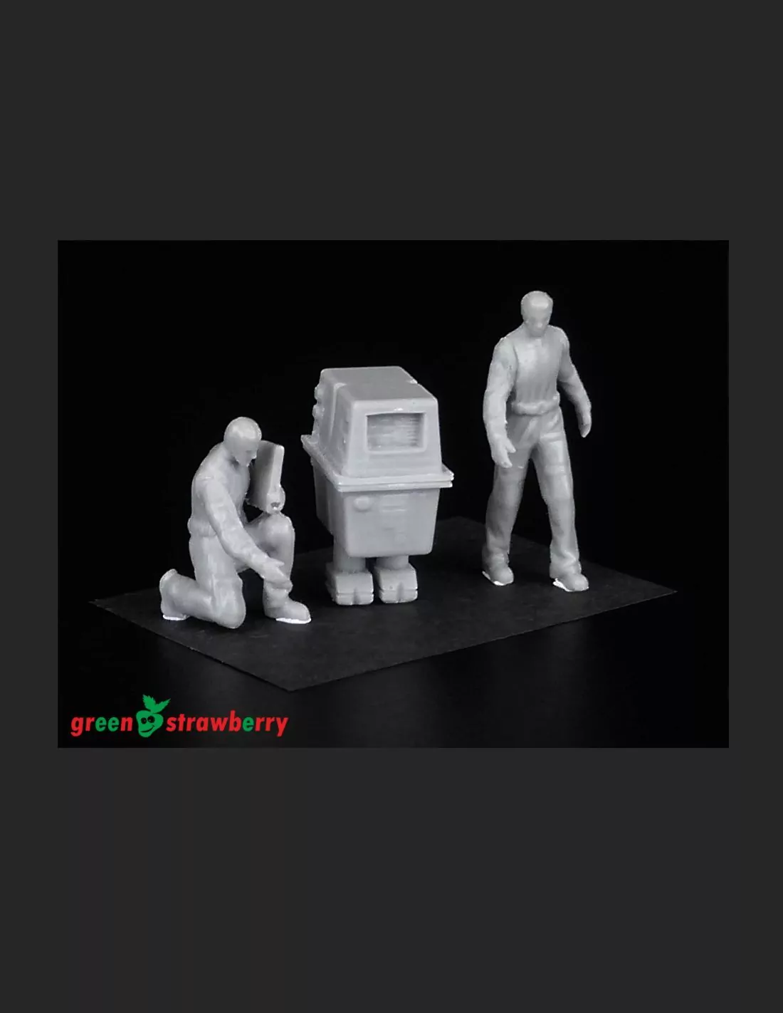 Hangar Crew Vol. VII 1:72 Scale Resin Figures Kit by GREEN STRAWBERRY