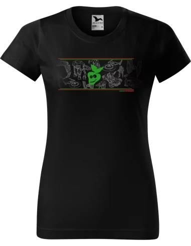 Woman’s T-Shirt GS1 Black