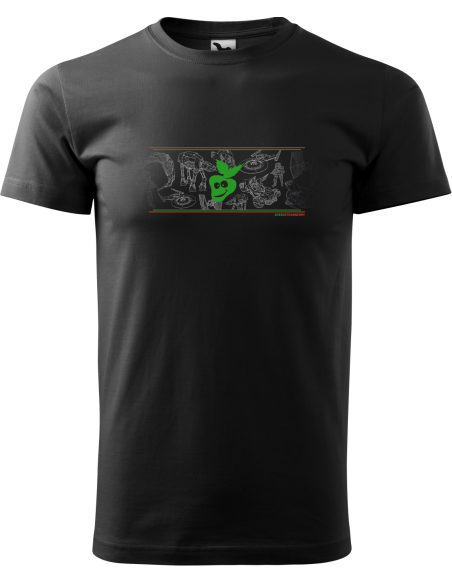 Man’s T-shirt GS1 Black