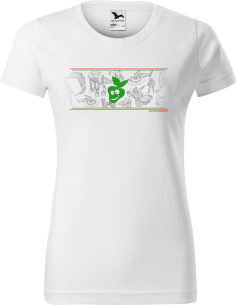 Woman’s T-Shirt GS1 White