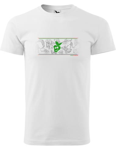 Man’s T-shirt GS1 White