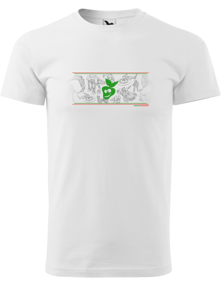 Man’s T-shirt GS1 White