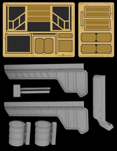 Colonial hangar equipment Vol.I