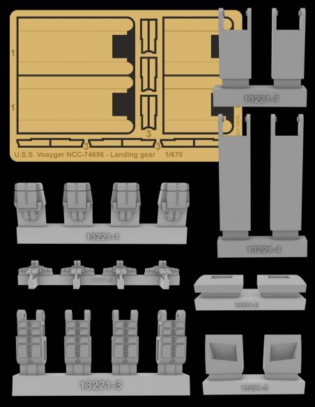 U.S.S. Voyager NCC-74656 – Landing gear