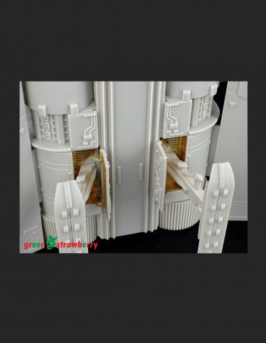 Colonial Viper - Wheel bay & exterior - TOS