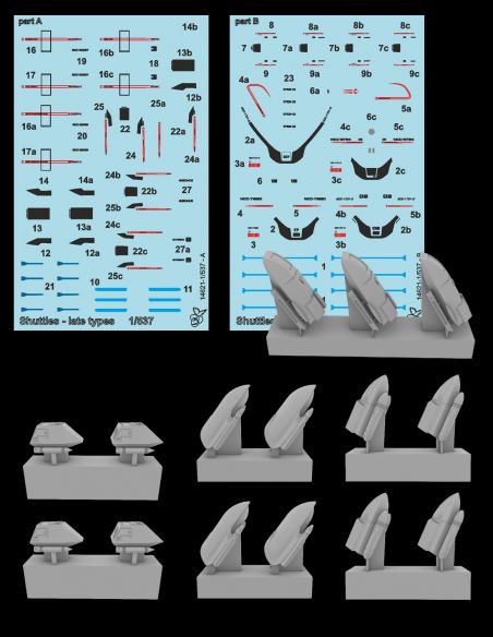Shuttles - late types