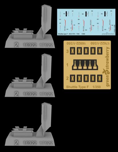 Shuttles type F - NCC-1701 - TOS