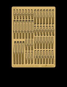 Purity seals - universal twin ribbon