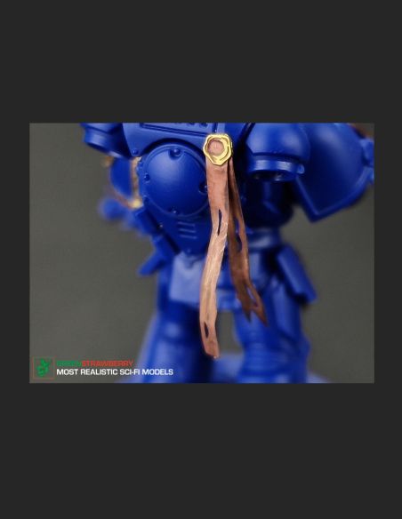 Purity seals - universal tattered ribbon