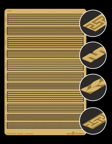 Ornamental stripes - universal Vol.I