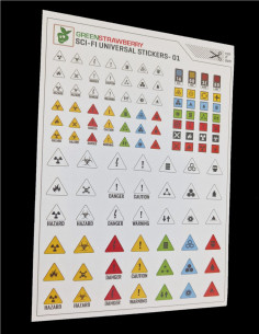SCI-FI UNIVERSAL STICKER 01