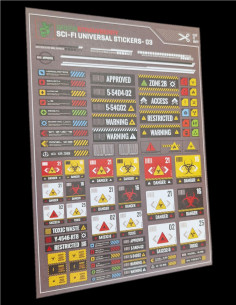 SCI-FI UNIVERSAL STICKER 03