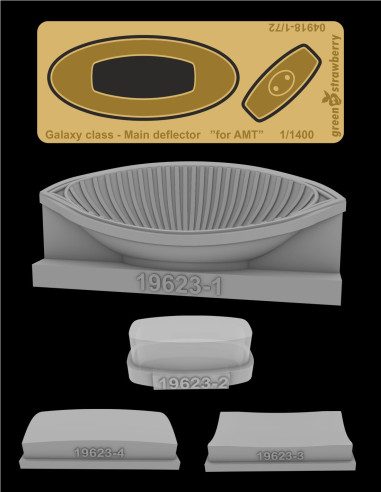 U.S.S. Enterprise NCC-1701-D Galaxy class - Main Deflector