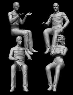 Danube class habitat crew - TNG