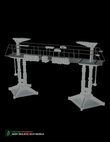 Imperial service gantry - studio scale