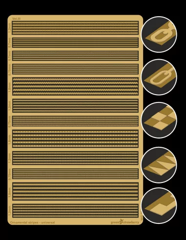 Ornamental stripes - universal Vol.III