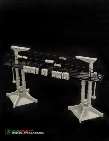 Imperial service gantry - studio scale