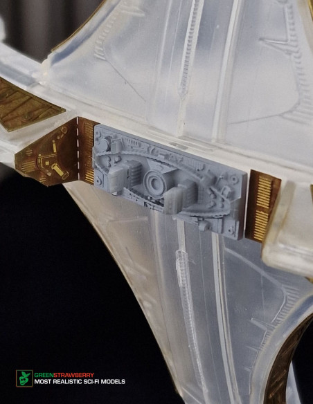 Deep Space Nine - exterior photo etch and resin set