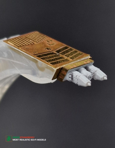 Deep Space Nine - exterior photo etch and resin...