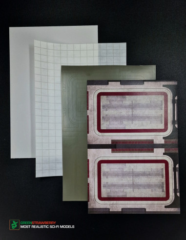 Hangar deck 10 - display base for small scales