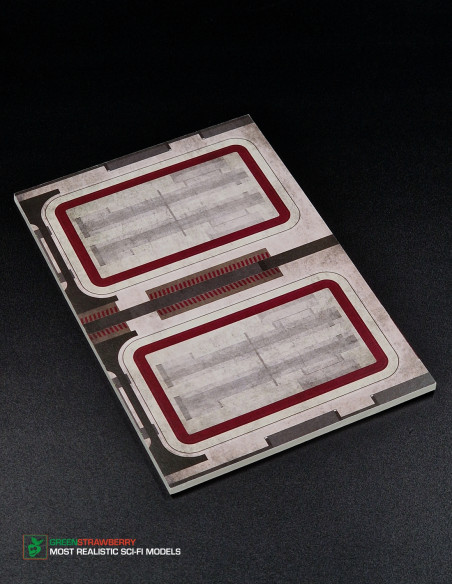 Hangar deck 10 - display base for small scales