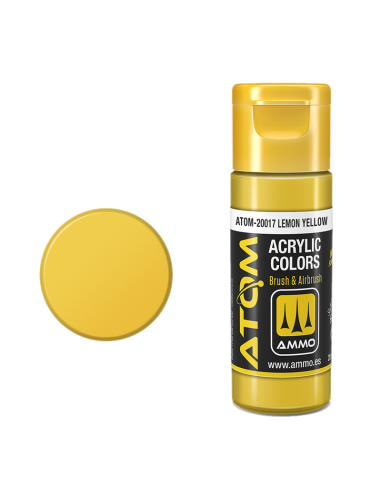 Lemon Yellow ATOM color