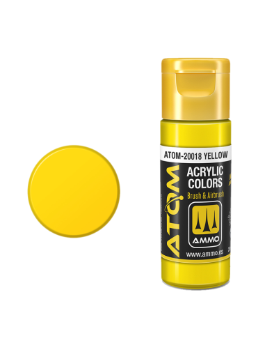 Yellow ATOM color