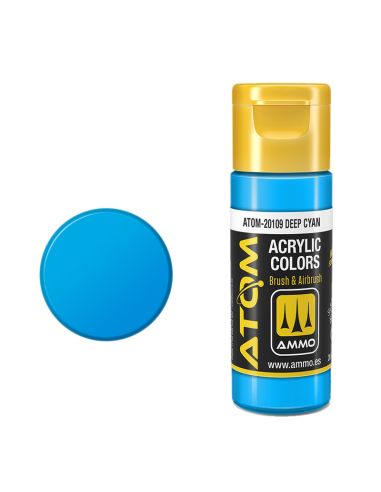 Deep Cyan ATOM color