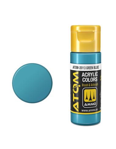 Green Blue ATOM color