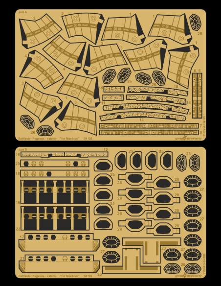 Battlestar Pegasus - exterior
