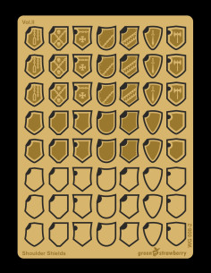 Shoulder shields Vol.II for Wargaming figures