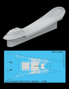 U.S.S. ENTERPRISE NCC-1701-E - deflector