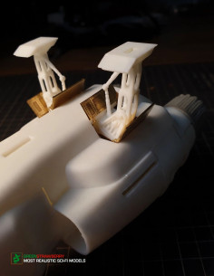 Colonial Viper Mk.II - wheel bay 2