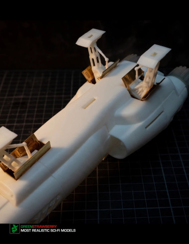 Colonial Viper Mk.II - wheel bay