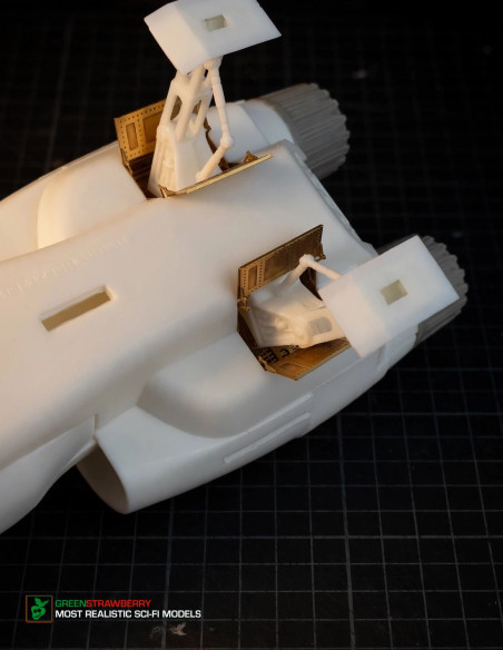 Colonial Viper Mk.II - wheel bay