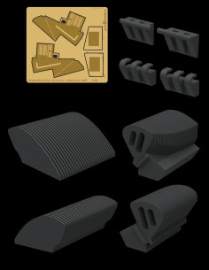 Klingon Bird of Prey - B´rel class - radiators