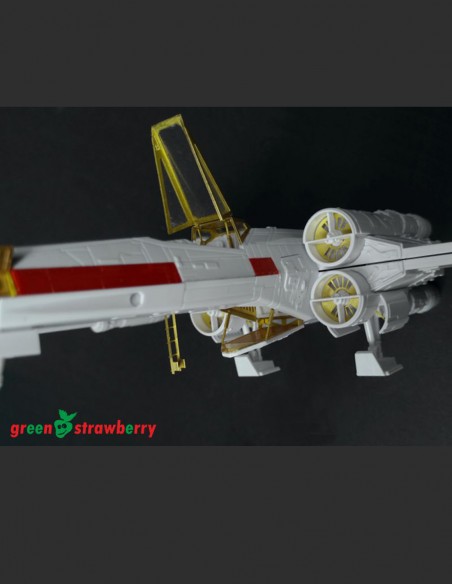 スターウォーズ　タイタニウム　MODEL:T-65　X-wing　2005年製 Incom T-65 X-Wing (Bandai 1/72) - Star Wars - iModeler