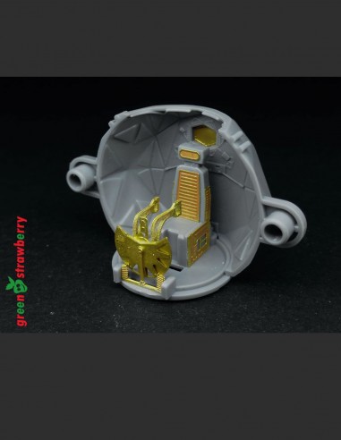 Photo etch detail set for TIE Fighter from the original Star Wars trilogy series from Bandai model kit in 1/72 scale.