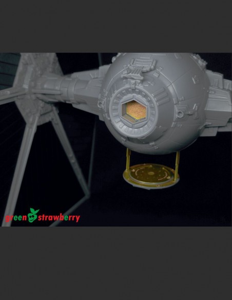 Photo etch detail set for TIE Fighter from the original Star Wars trilogy series from Bandai model kit in 1/72 scale.
