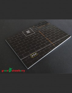 135x200mm Star Wars Imperial hangar deck display base. 2