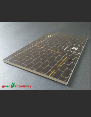 135x200mm Star Wars Imperial hangar deck display base.