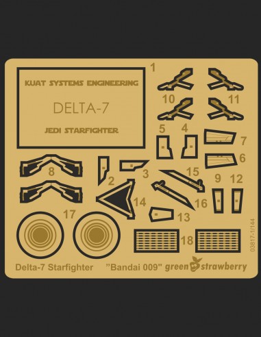 Delta-7 Starfighter Bandai 009