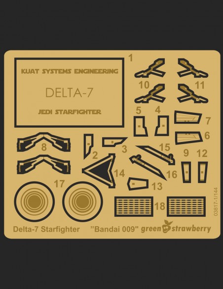 Delta-7 Starfighter Bandai 009 Delta-7 Starfighter Bandai 009